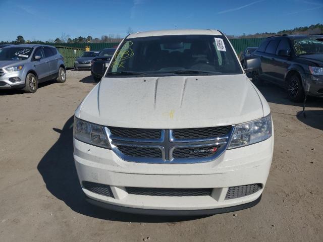 3C4PDCAB8FT537912 - 2015 DODGE JOURNEY SE WHITE photo 5