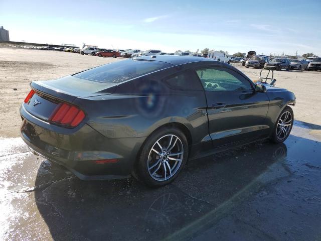 1FA6P8TH8F5330007 - 2015 FORD MUSTANG GREEN photo 3