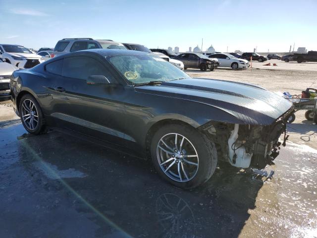 1FA6P8TH8F5330007 - 2015 FORD MUSTANG GREEN photo 4