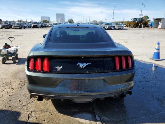 1FA6P8TH8F5330007 - 2015 FORD MUSTANG GREEN photo 6