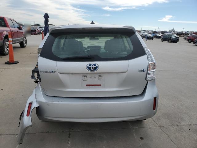 JTDZN3EU6C3057022 - 2012 TOYOTA PRIUS V SILVER photo 6