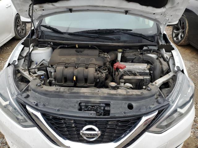 3N1AB7AP7HY387895 - 2017 NISSAN SENTRA S WHITE photo 11