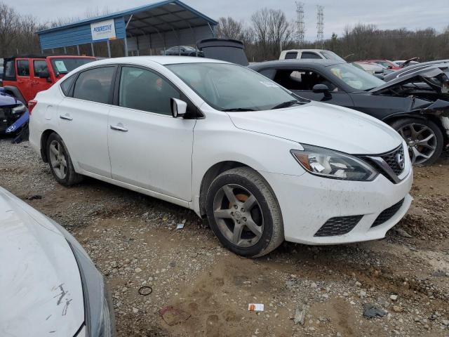 3N1AB7AP7HY387895 - 2017 NISSAN SENTRA S WHITE photo 4