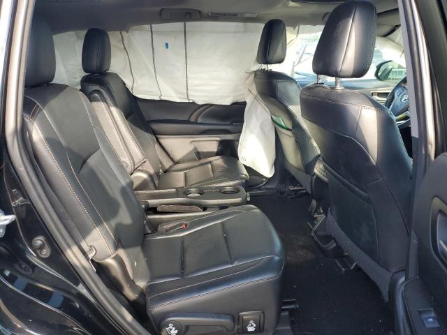 5TDJKRFH9GS321493 - 2016 TOYOTA HIGHLANDER XLE BLACK photo 10
