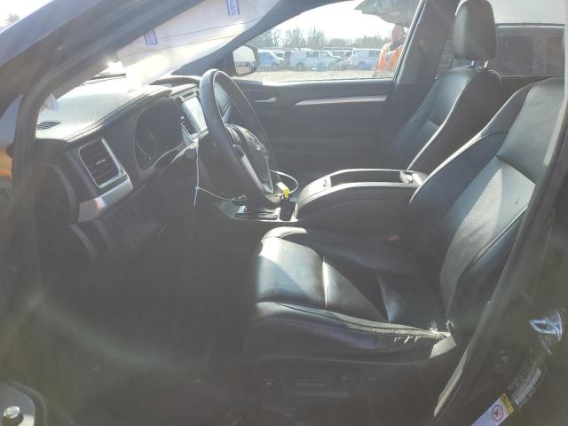 5TDJKRFH9GS321493 - 2016 TOYOTA HIGHLANDER XLE BLACK photo 7