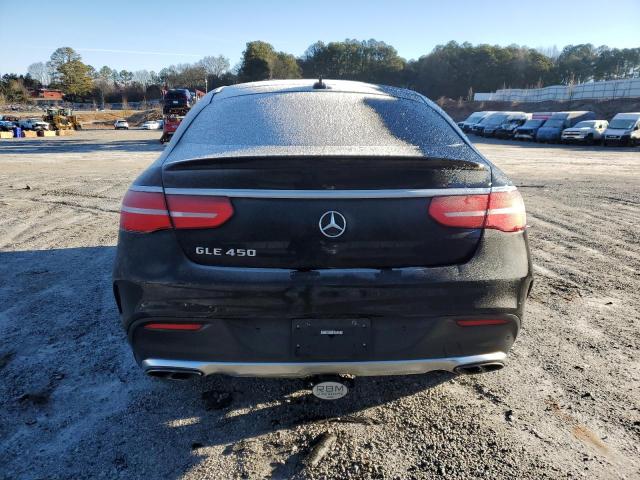 4JGED6EB5GA023085 - 2016 MERCEDES-BENZ GLE COUPE 450 4MATIC BLACK photo 6