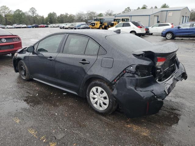 5YFDPMAE2MP231735 - 2021 TOYOTA COROLLA L BLACK photo 2