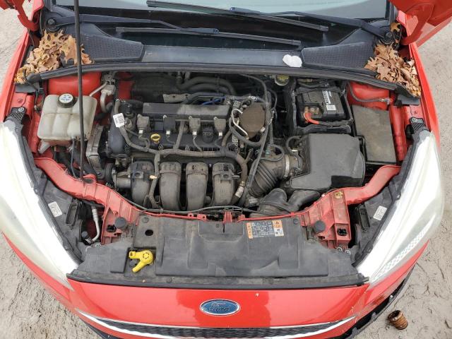 1FADP3K2XFL234592 - 2015 FORD FOCUS SE RED photo 11