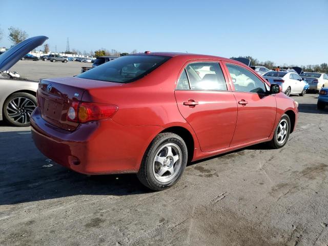 1NXBU40E29Z032997 - 2009 TOYOTA COROLLA BASE RED photo 3