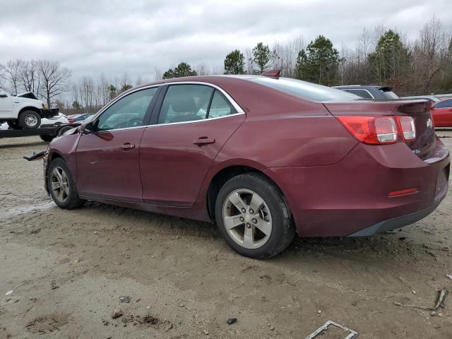 1G11C5SA3GF141921 - 2016 CHEVROLET MALIBU LIM LT Бордовый фото 2