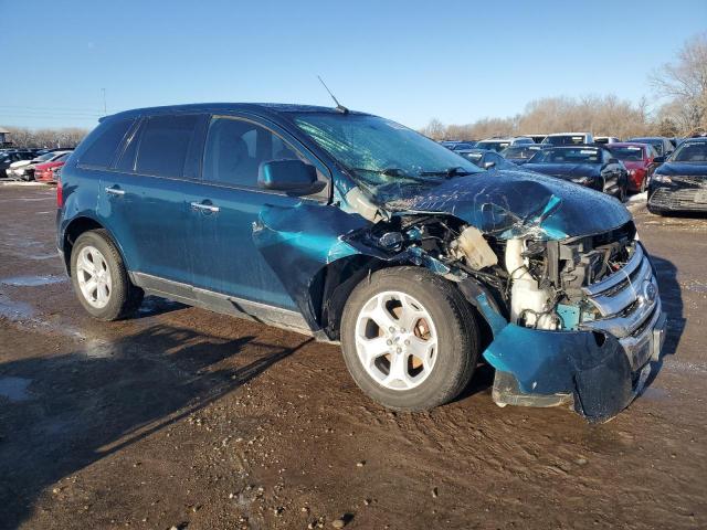 2FMDK3JC2BBA14582 - 2011 FORD EDGE SEL TEAL photo 4