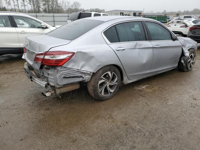 1HGCR2F37GA111831 - 2016 HONDA ACCORD LX SILVER photo 3