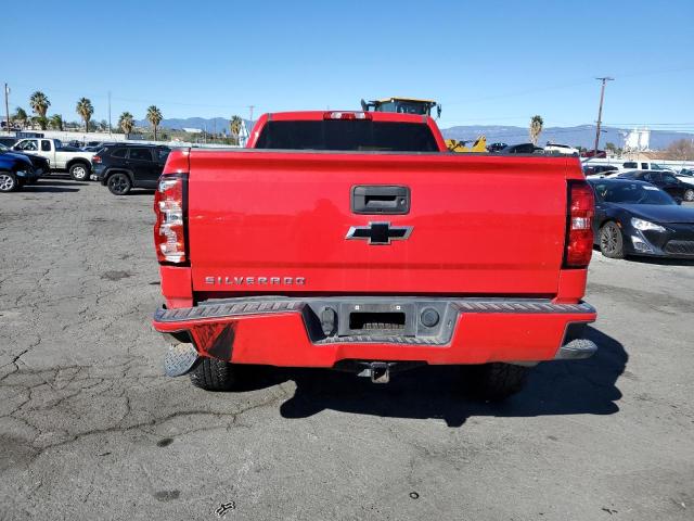 1GCRCPEC0JZ264634 - 2018 CHEVROLET SILVERADO C1500 CUSTOM RED photo 6