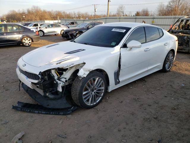 KNAE15LA5J6020793 - 2018 KIA STINGER WHITE photo 1