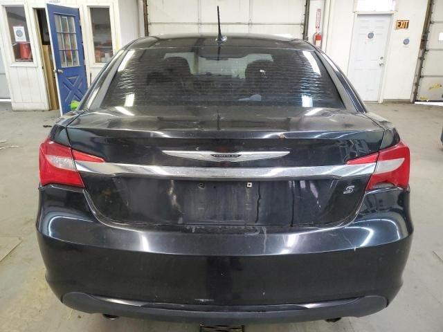 1C3BC8FGXBN599177 - 2011 CHRYSLER 200 S BLACK photo 6