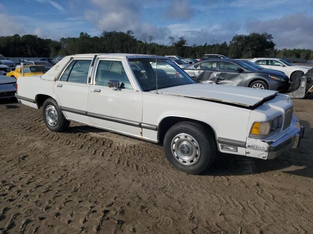 2MEBM75FXKX707063 - 1989 MERCURY GRAND MARQ LS WHITE photo 4