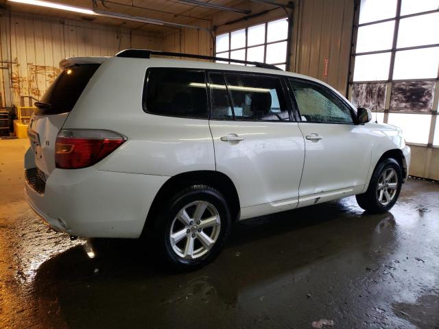 JTEDS41A892080610 - 2009 TOYOTA HIGHLANDER WHITE photo 3