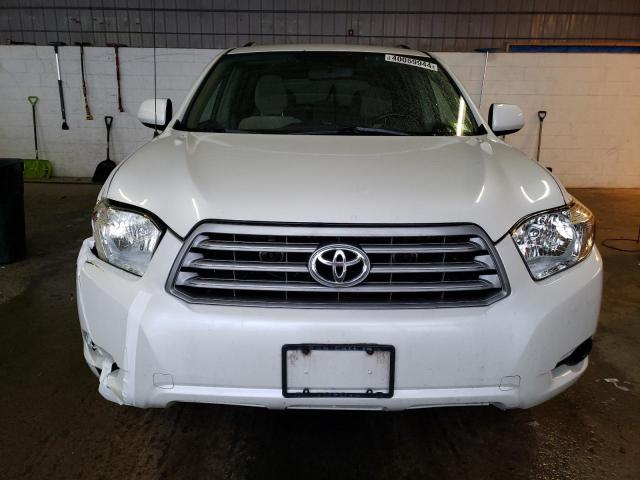 JTEDS41A892080610 - 2009 TOYOTA HIGHLANDER WHITE photo 5