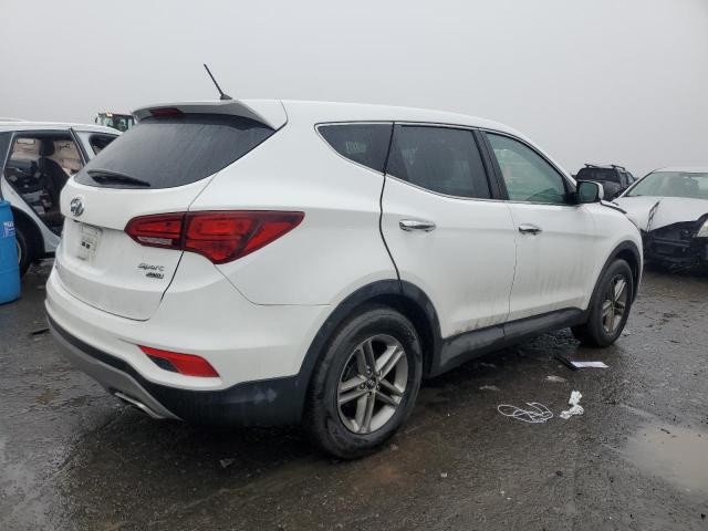 5XYZTDLB2JG563517 - 2018 HYUNDAI SANTA FE S WHITE photo 3