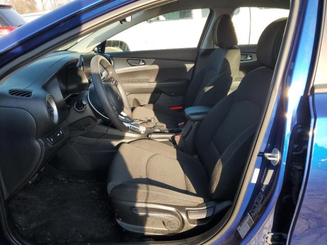 3KPF24AD7ME314366 - 2021 KIA FORTE FE BLUE photo 7