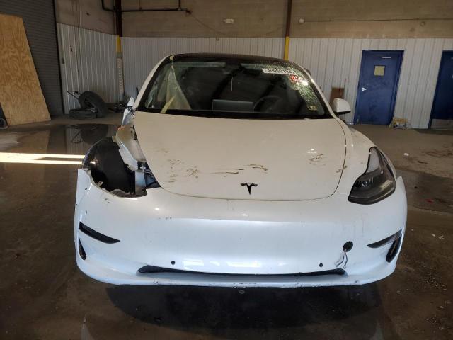 5YJ3E1EA2NF350874 - 2022 TESLA MODEL 3 WHITE photo 5