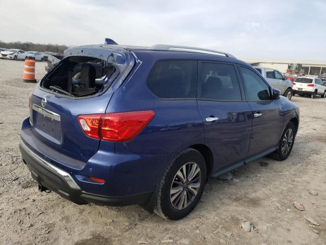 5N1DR2MN0KC624838 - 2019 NISSAN PATHFINDER S BLUE photo 3