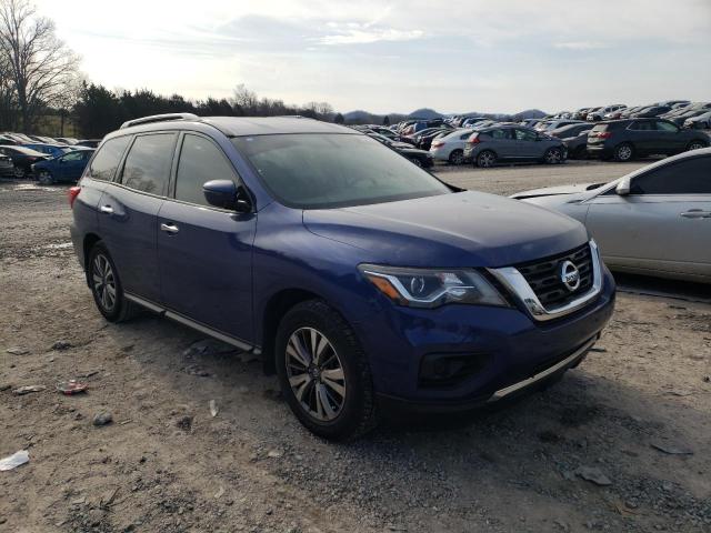 5N1DR2MN0KC624838 - 2019 NISSAN PATHFINDER S BLUE photo 4