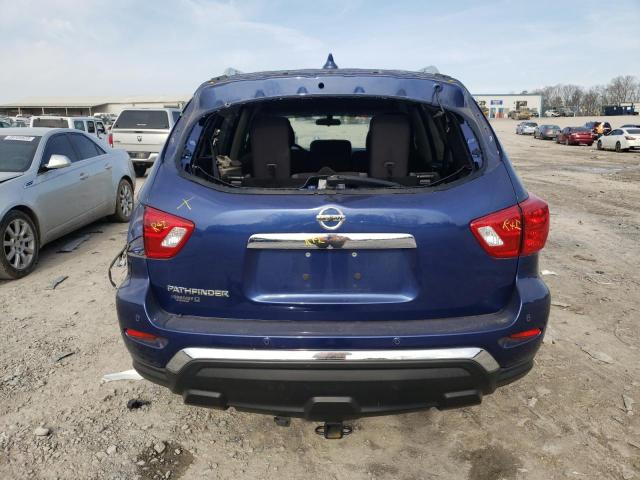 5N1DR2MN0KC624838 - 2019 NISSAN PATHFINDER S BLUE photo 6