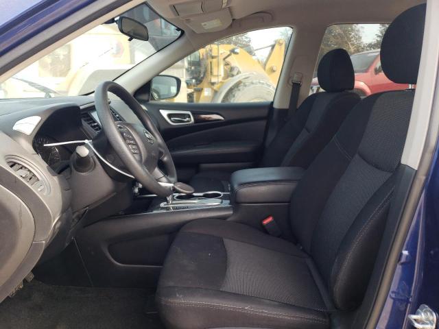 5N1DR2MN0KC624838 - 2019 NISSAN PATHFINDER S BLUE photo 7