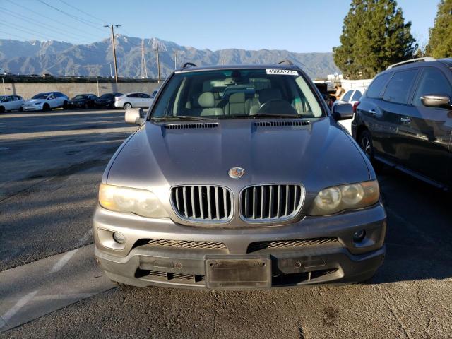 5UXFA13534LU34730 - 2004 BMW X5 3.0I SILVER photo 5