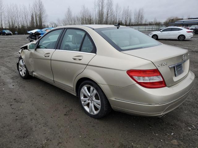 WDDGF8BB6AF466644 - 2010 MERCEDES-BENZ C300 300 4MATIC BEIGE photo 2