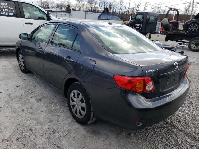 JTDBU4EE0A9113324 - 2010 TOYOTA COROLLA BASE GRAY photo 2