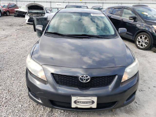 JTDBU4EE0A9113324 - 2010 TOYOTA COROLLA BASE GRAY photo 5