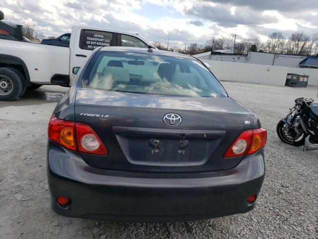 JTDBU4EE0A9113324 - 2010 TOYOTA COROLLA BASE GRAY photo 6