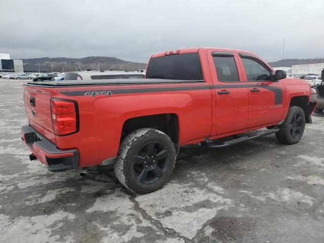 1GCVKPEC8JZ143299 - 2018 CHEVROLET SILVER1500 K1500 CUSTOM RED photo 3