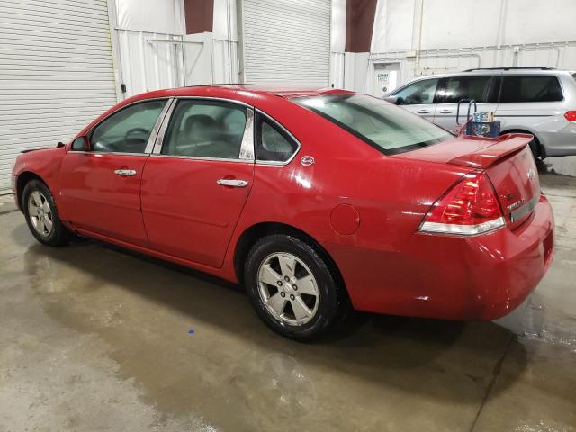 2G1WT58N089169850 - 2008 CHEVROLET IMPALA LT RED photo 2