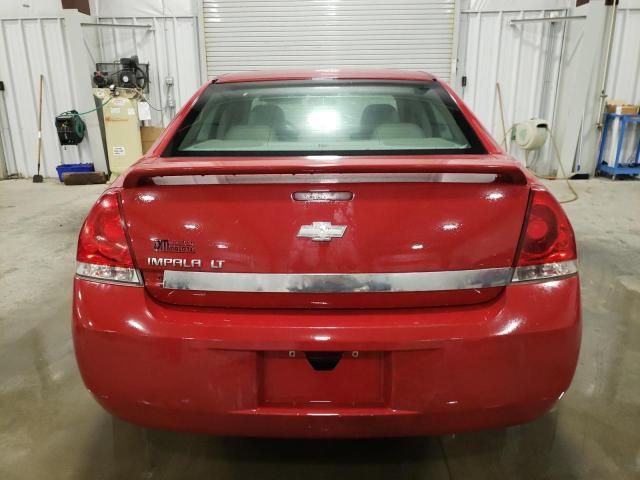 2G1WT58N089169850 - 2008 CHEVROLET IMPALA LT RED photo 6