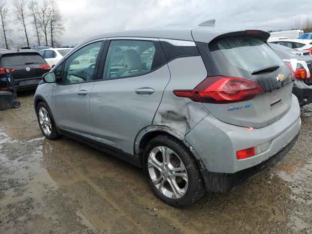 1G1FY6S07L4112268 - 2020 CHEVROLET BOLT EV LT GRAY photo 2