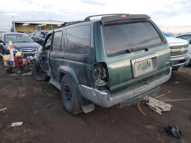 JT3HN86R710326327 - 2001 TOYOTA 4RUNNER SR5 GREEN photo 2