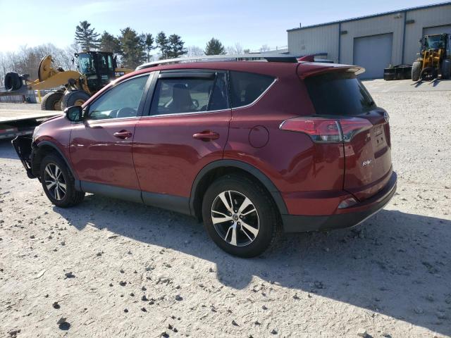 2T3RFREV4JW809691 - 2018 TOYOTA RAV4 ADVENTURE RED photo 2