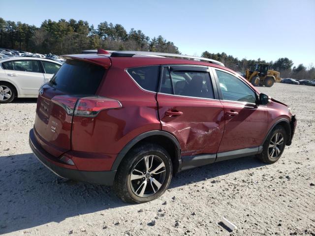 2T3RFREV4JW809691 - 2018 TOYOTA RAV4 ADVENTURE RED photo 3