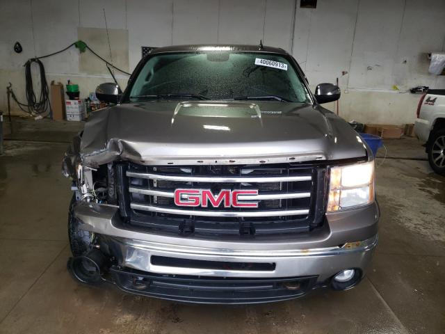 1GTR2VE70DZ115946 - 2013 GMC SIERRA K1500 SLE GRAY photo 5