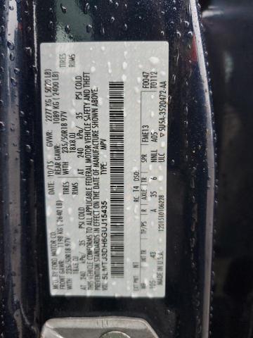 5LMTJ3DH6GUJ15435 - 2016 LINCOLN MKC RESERVE Mavi foto 14