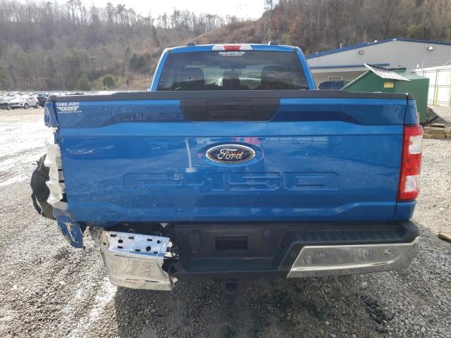 1FTMF1EB9MKD73970 - 2021 FORD F150 BLUE photo 10