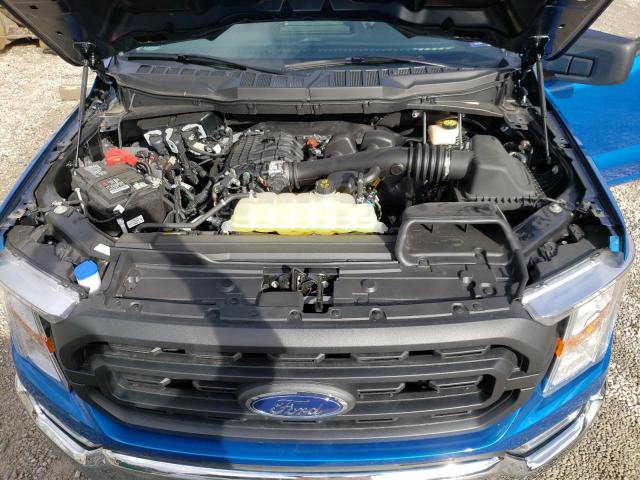 1FTMF1EB9MKD73970 - 2021 FORD F150 BLUE photo 11