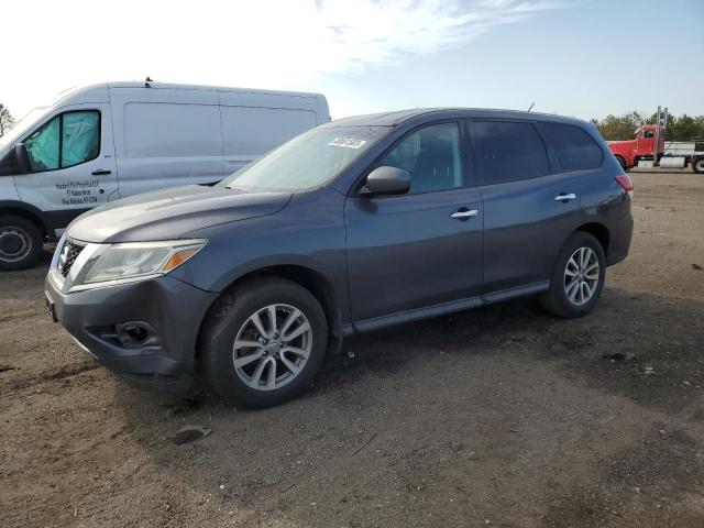 5N1AR2MM7EC724367 - 2014 NISSAN PATHFINDER S GRAY photo 1