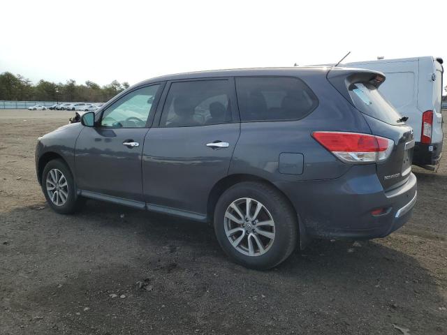 5N1AR2MM7EC724367 - 2014 NISSAN PATHFINDER S GRAY photo 2