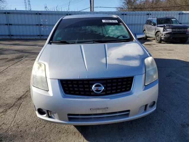 3N1AB61E08L650900 - 2008 NISSAN SENTRA 2.0 SILVER photo 5