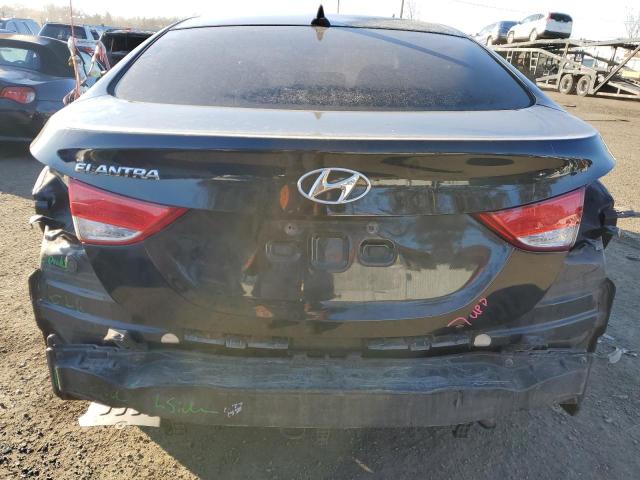 5NPDH4AE5DH303988 - 2013 HYUNDAI ELANTRA GLS BLACK photo 6