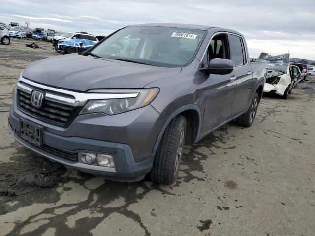 5FPYK3F72HB029264 - 2017 HONDA RIDGELINE RTL GRAY photo 1